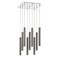 Z-Lite Forest 9 Light Island/Billiard, Chrome & Pearl Black 917MP12-PBL-LED-9SCH - alternate 3